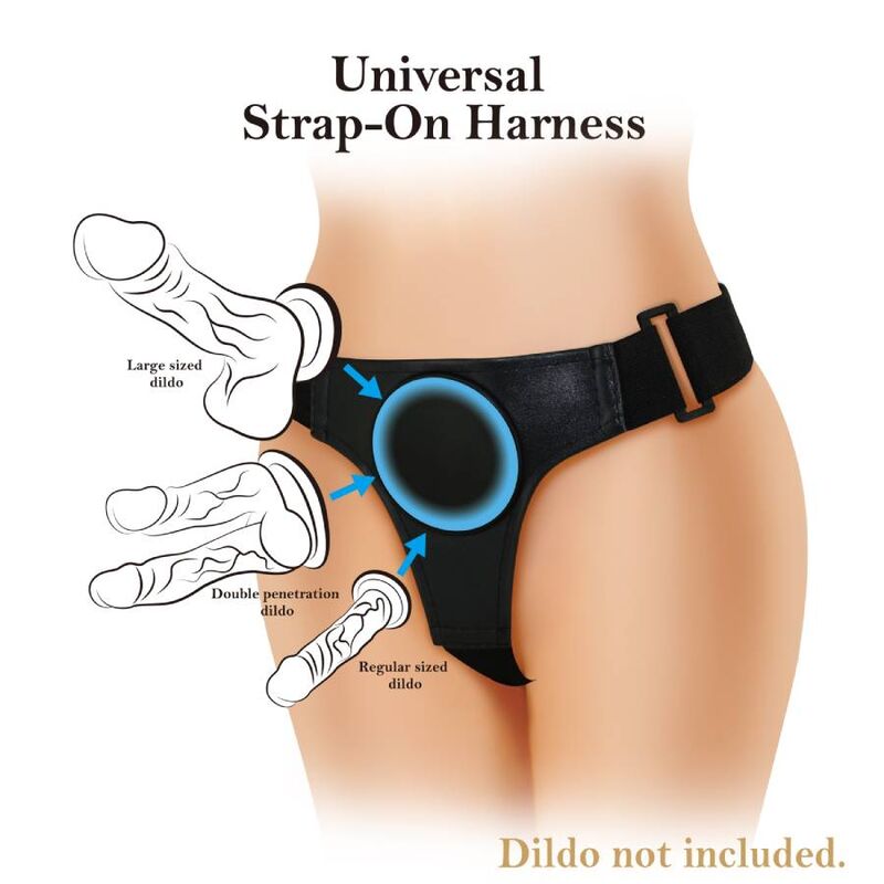 PRETTY LOVE – BLACK UNIVERSAL HARNESS
