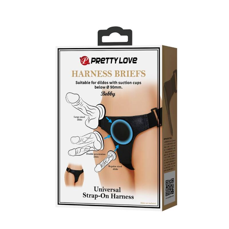 PRETTY LOVE – BLACK UNIVERSAL HARNESS