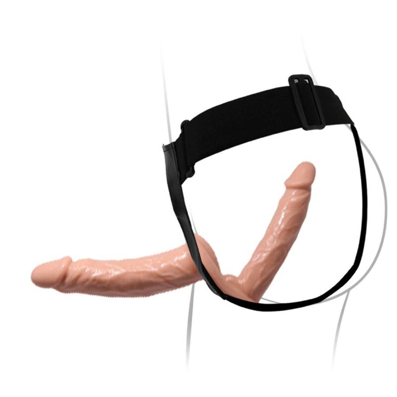 BAILE – Doppeldildo mit verstellbarem Harness