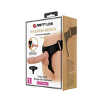 PRETTY LOVE – SLIP HARNAIS HARNAIS UNIVERSEL AVEC GODE JERRY 21,8 CM NATUREL