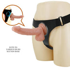 PRETTY LOVE Kevin – Universal-Harness-Hose mit Dildo, 19 cm, Natur