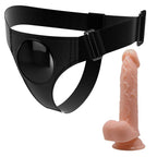 PRETTY LOVE Kevin – Universal-Harness-Hose mit Dildo, 19 cm, Natur