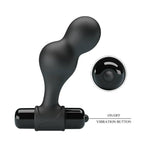 MR PLAY – PLUG ANAL VIBRATEUR EN SILICONE NOIR