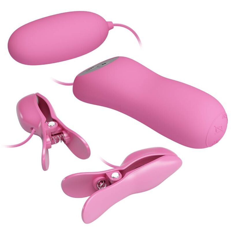 PRETTY LOVE – PINCE ÉPILER AVEC VIBRATION ET ÉLECTROCHOC ROSE