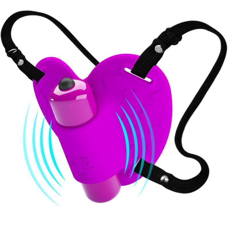 PRETTY LOVE – Heartbeat Klitoris-Massager, 10 Modi, Lila