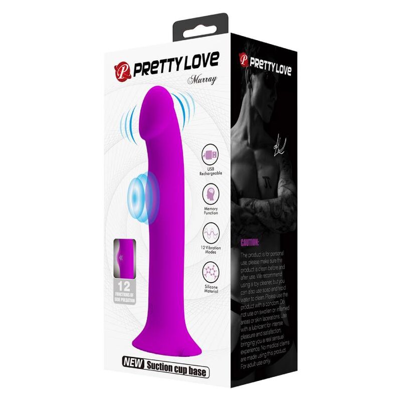 PRETTY LOVE – VIBRATORE MURRAY E STIMOLATORE DEL PUNTO G VIOLA