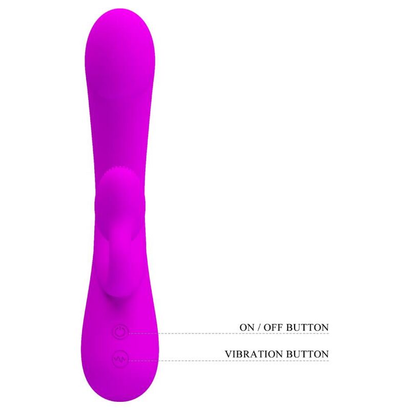 PRETTY LOVE Sincere – Silikon-Klitoris-Saugvibrator, lila