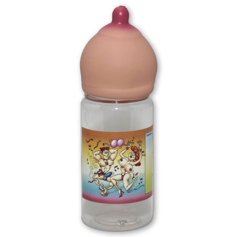 DIABLO PICANTE – Trinkflasche in Brustform