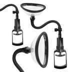 INTENSE – PUMP POMPA MANUALE VAGINALE CON DUE COPPE INTERCAMBIABILI