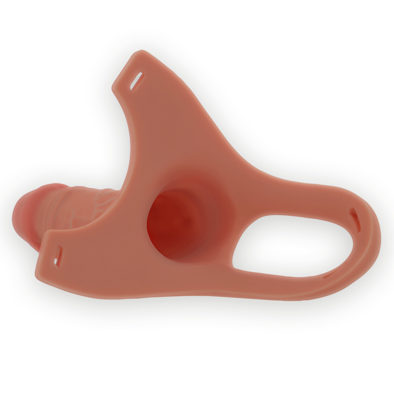 INTENSE – HOLLOW HARNESS WITH SILICONE DILDO 16 X 3.5 CM