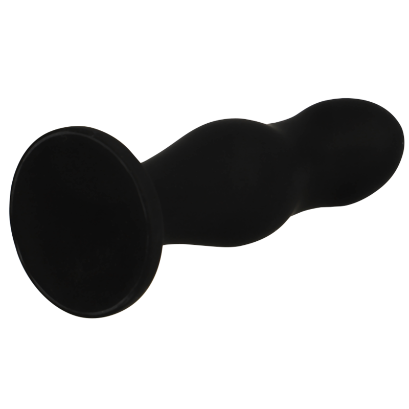 BLACK&SILVER – PLUG ANALE IN SILICONE NERO