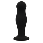 BLACK&SILVER – PLUG ANALE IN SILICONE NERO