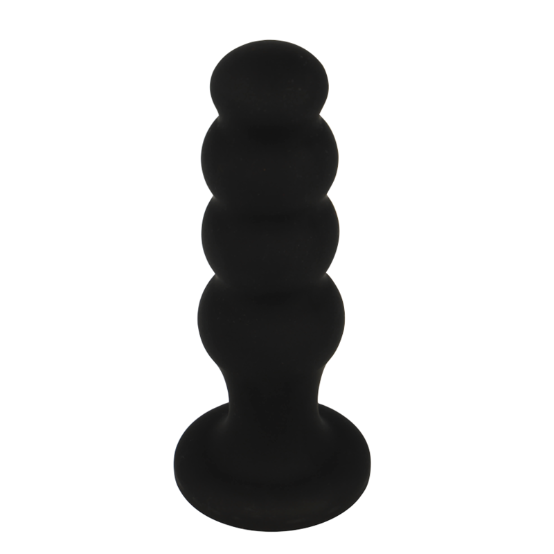 BLACK&SILVER Scott – Premium-Analplug aus Silikon, schwarz