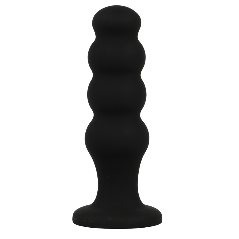 BLACK&SILVER Scott – Premium-Analplug aus Silikon, schwarz