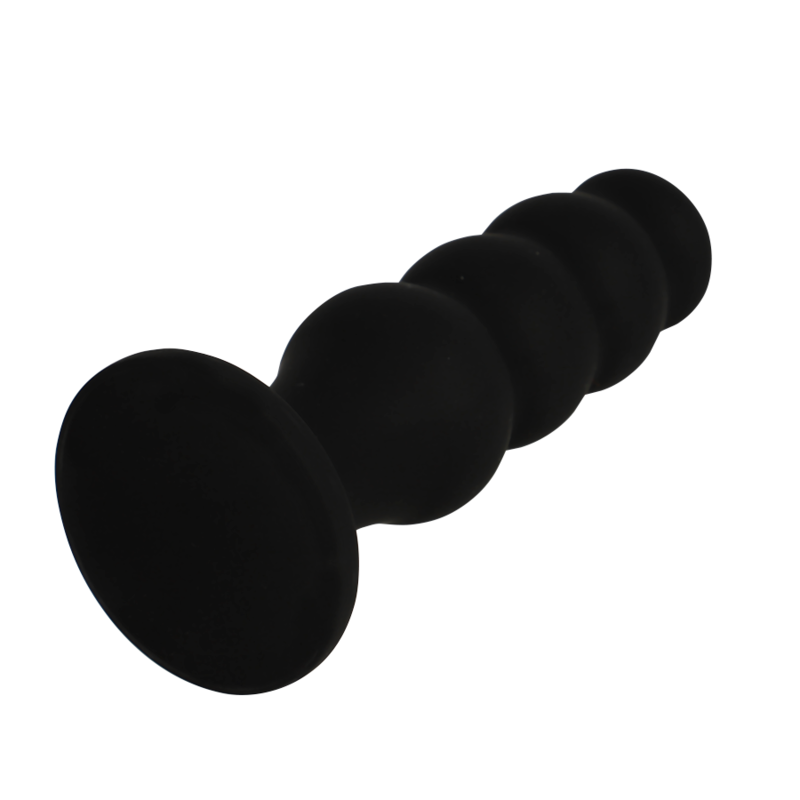 BLACK&SILVER Scott – Premium-Analplug aus Silikon, schwarz