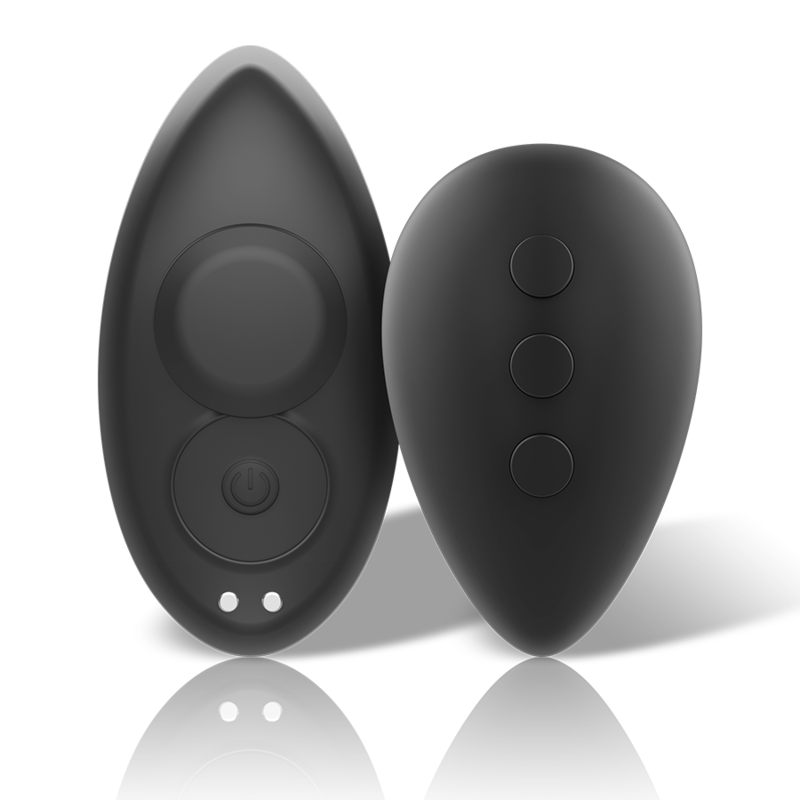 BLACK&SILVER Preston – Wiederaufladbarer Höschenvibrator, schwarz