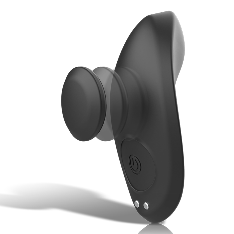 BLACK&SILVER Preston – Wiederaufladbarer Höschenvibrator, schwarz