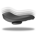 BLACK&SILVER Preston – Wiederaufladbarer Höschenvibrator, schwarz