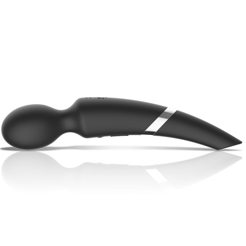 BLACK&SILVER Beck – Stab- und Saugwellenvibrator 2-in-1, Silikon