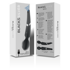 BLACK&SILVER Beck – Stab- und Saugwellenvibrator 2-in-1, Silikon