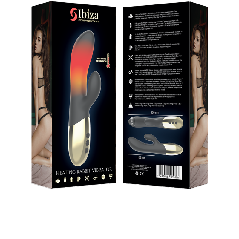 Ibiza Heating Rabbit – Vibratore con funzione riscaldante