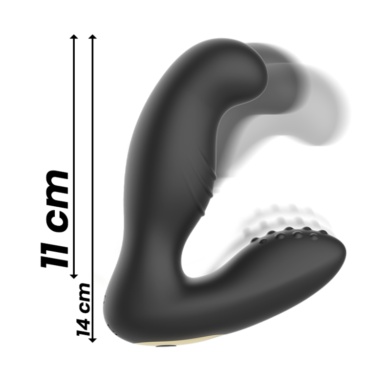 Ibiza – Analmassager mit Fernbedienung, 10 x 3,5 cm