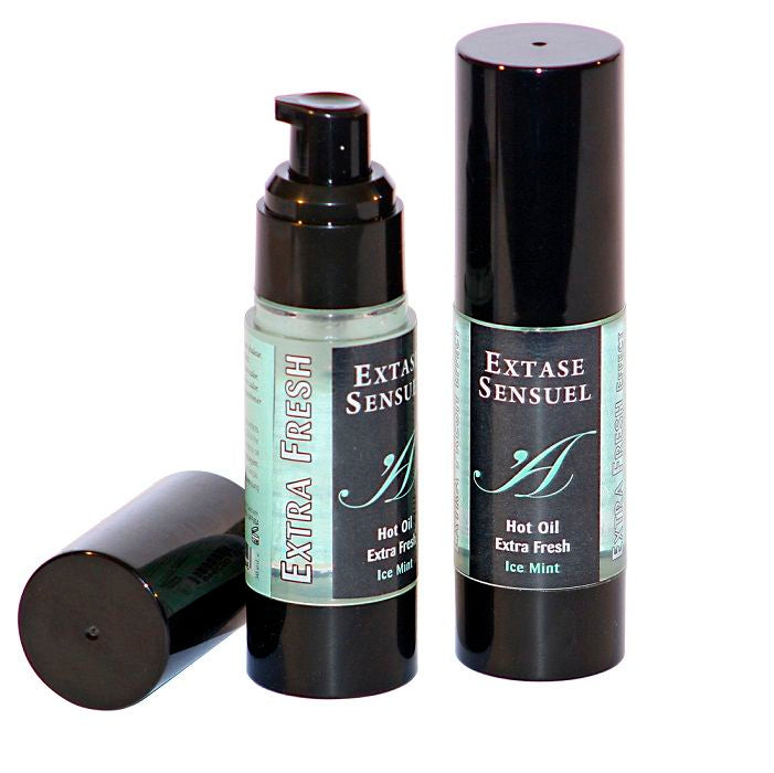 EXTASE SENSUAL – Massageöl mit Eis-Frischeeffekt