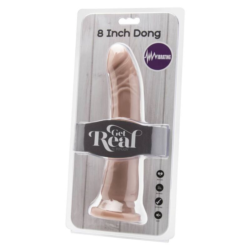 GET REAL – Vibrierender Dong 20,5 cm