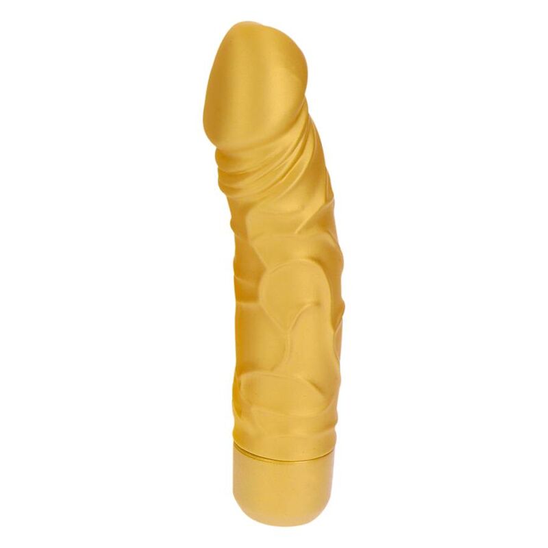 GET REAL – GOLD DICKER ORIGINAL VIBRATOR GOLD