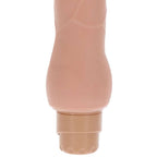 GET REAL – Glatter Vibrator mit Dual-Density-Material, hautfarben