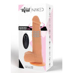 GET REAL – Vibrierender Dildo mit rotierenden Perlen