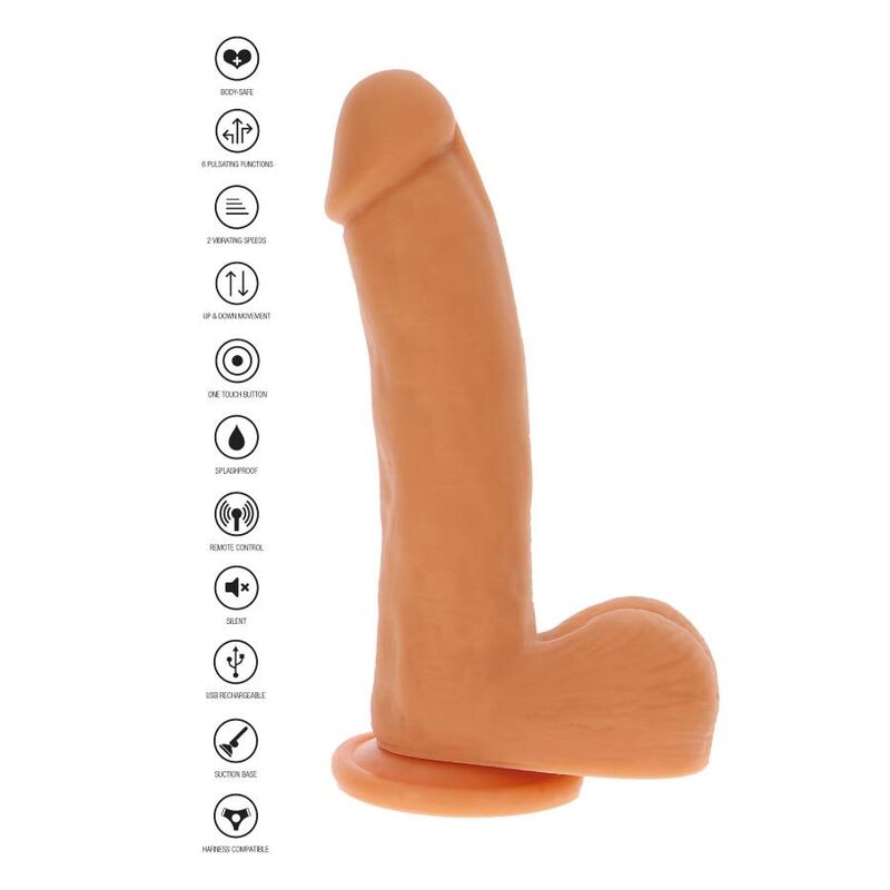 GET REAL Magnetic Pulsating Thrusting – Dildo