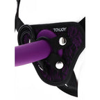GET REAL – STRAP-ON LACE HARNESS PURPLE