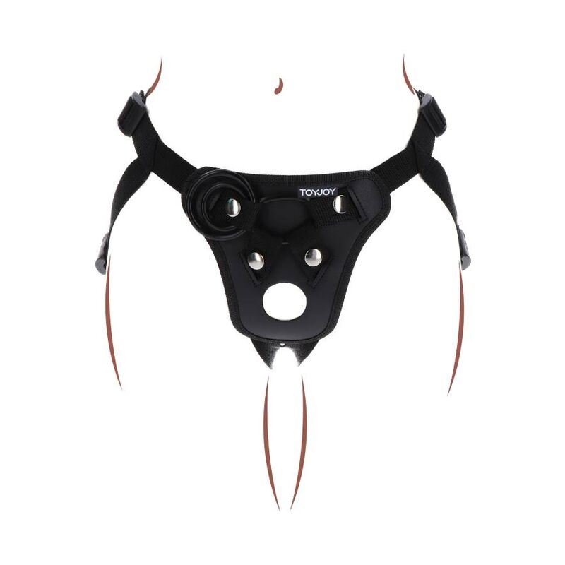 GET REAL – HARNAIS DE PLAISIR STRAP-ON NOIR