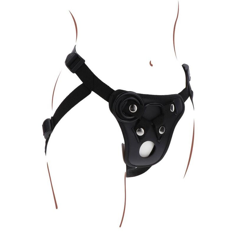 GET REAL – HARNAIS DE PLAISIR STRAP-ON NOIR
