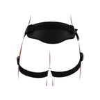 GET REAL – STRAP-ON DELUXE HARNESS BLACK