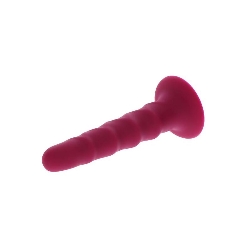 GET REAL – Gerippter Dong 12 cm, rot