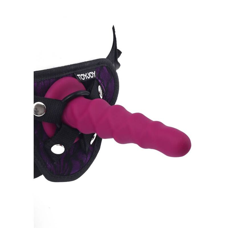 GET REAL – Gerippter Dong 12 cm, rot