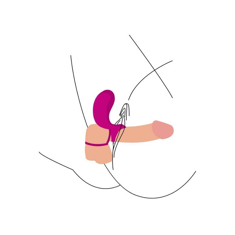 XOCOON – BAGUE STIMULATEUR DE COUPLES FUCHSIA