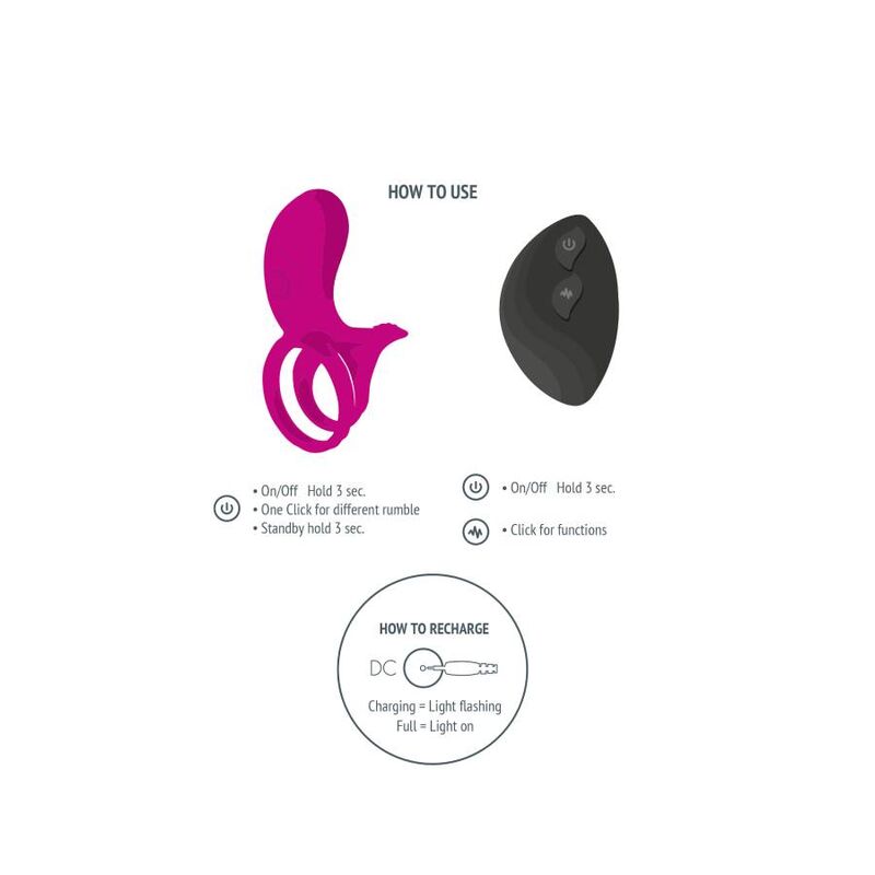 XOCOON – BAGUE STIMULATEUR DE COUPLES FUCHSIA