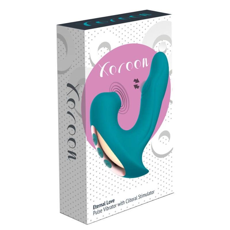 XOCOON Eternal Love – Vibrator mit drei Funktionen, Grün