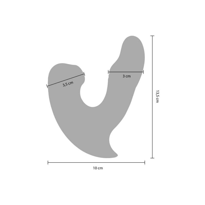 XOCOON Eternal Love – Vibrator mit drei Funktionen, Grün