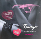HOTFLOWERS – Wafer-Tanga und 2 Nippelpads für Damen