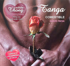 HOTFLOWERS – Wafer-Tanga und 2 Nippelpads für Herren