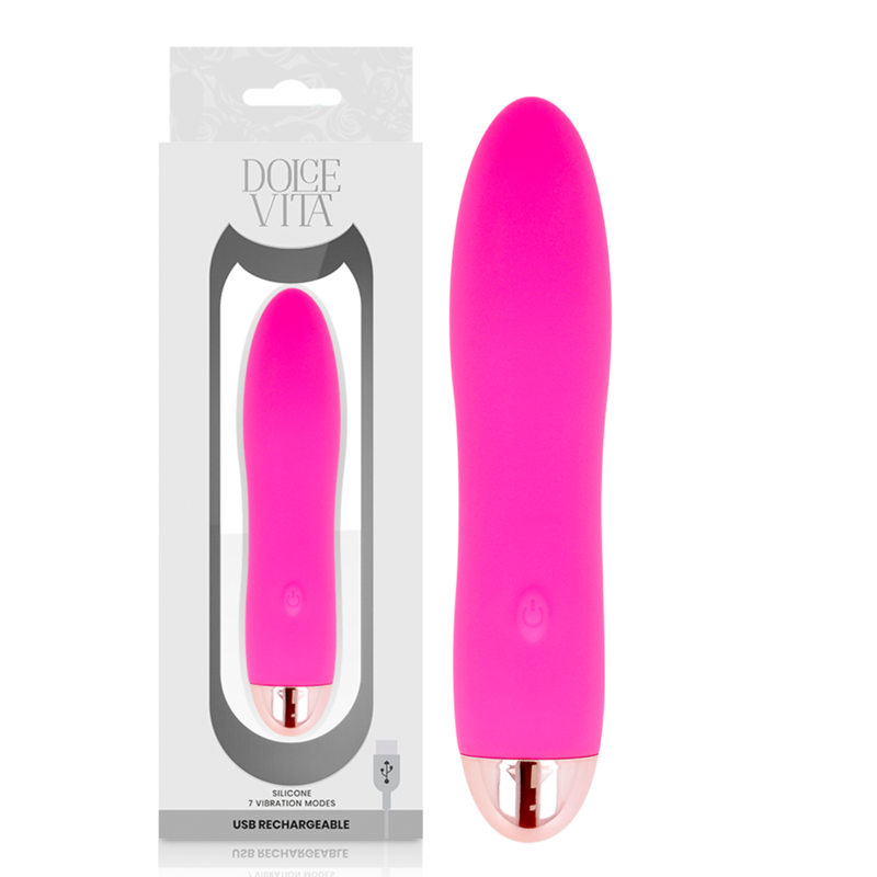 DOLCE VITA – RECHARGEABLE VIBRATOR FOUR 7 SPEEDS
