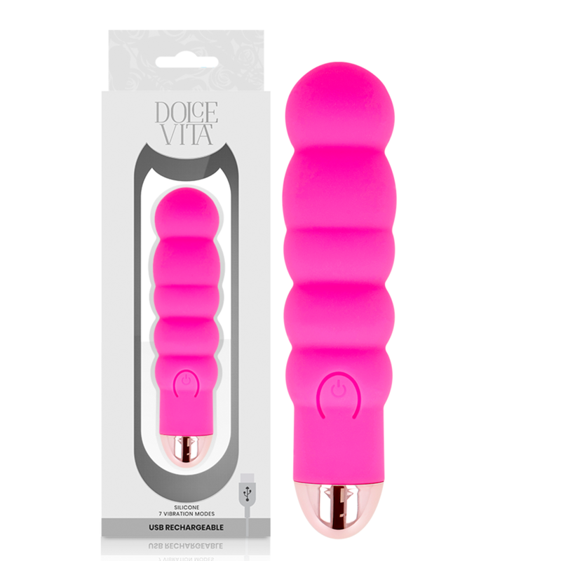 DOLCE VITA – Aufladbarer Vibrator Sechs, 7 Geschwindigkeiten