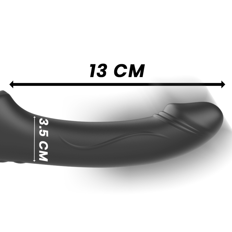 Ibiza Strapples – Strapless vibrator with button remote control