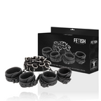 FETISH SUBMISSIVE – Set di cravatte da letto con fodera in noprene