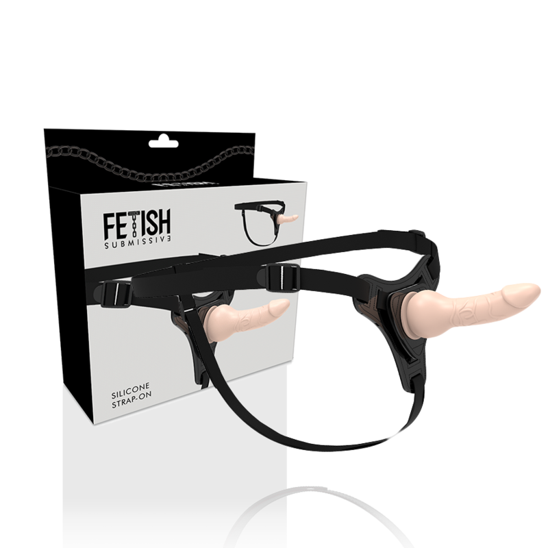 FETISH SUBMISSIVE HARNESS – Flesh realistic silicone 16 cm
