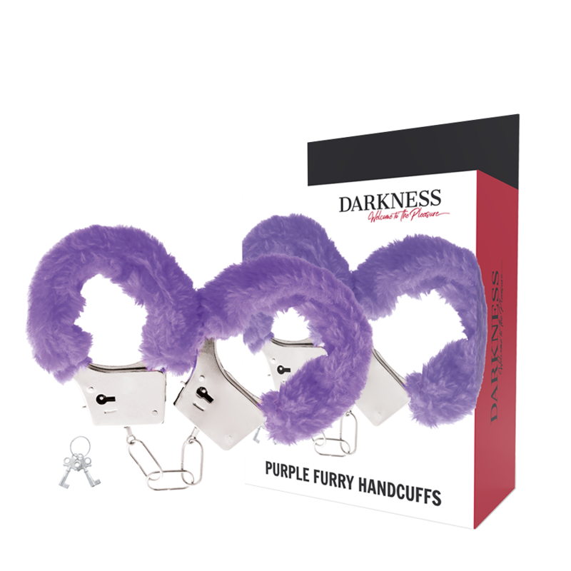 DARKNESS – MENOTTES EN MÉTAL DOUBLÉES